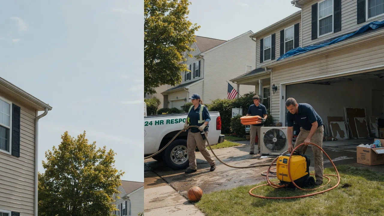Emergency Water Damage Restoration in Commercial Point, OH near me